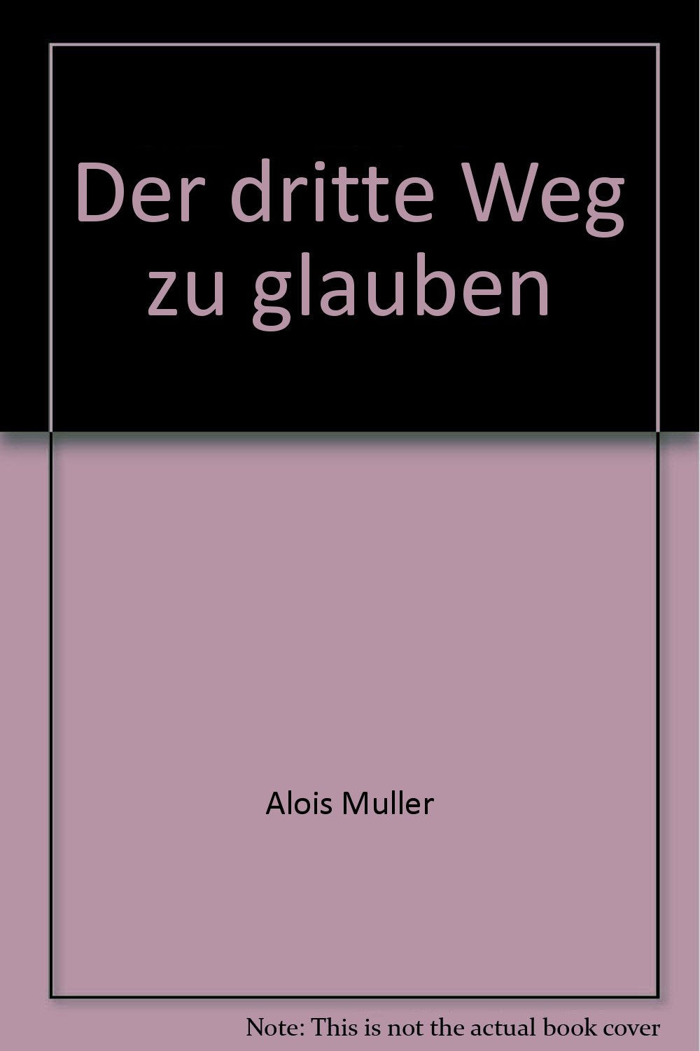 Der dritte Weg zu glauben. Christsein zwischen Rückzug und Auszug Books