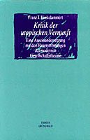 Kritik der utopischen Vernunft Philosophy