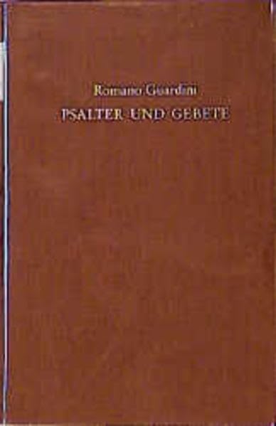 Deutscher Psalter /Theologische Gebete (Romano Guardini Werke) Film, Art & Culture