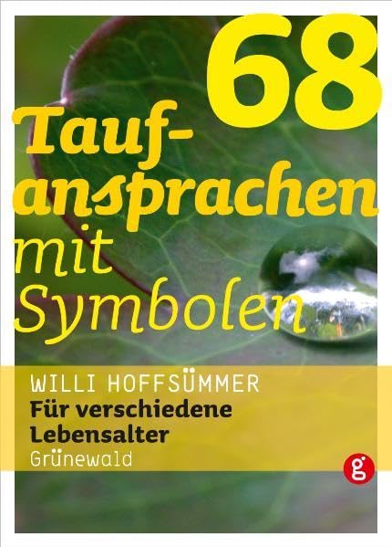 68 Taufansprachen mit Symbolen Film, Art & Culture