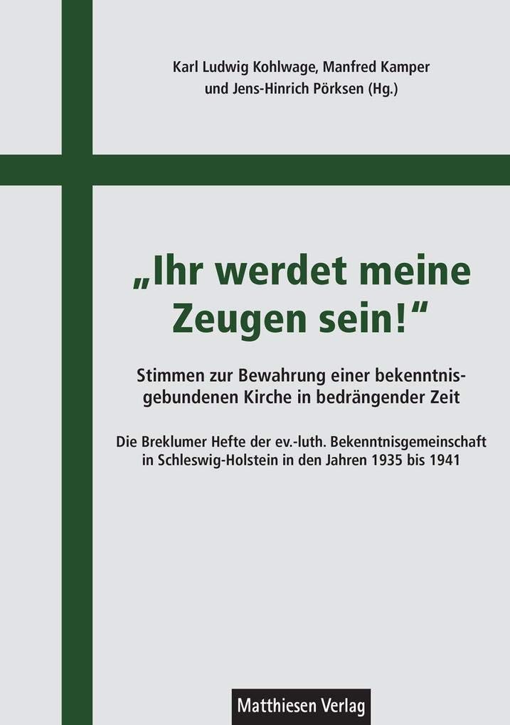 "Ihr werdet meine Zeugen sein!" Religion & Esotericism