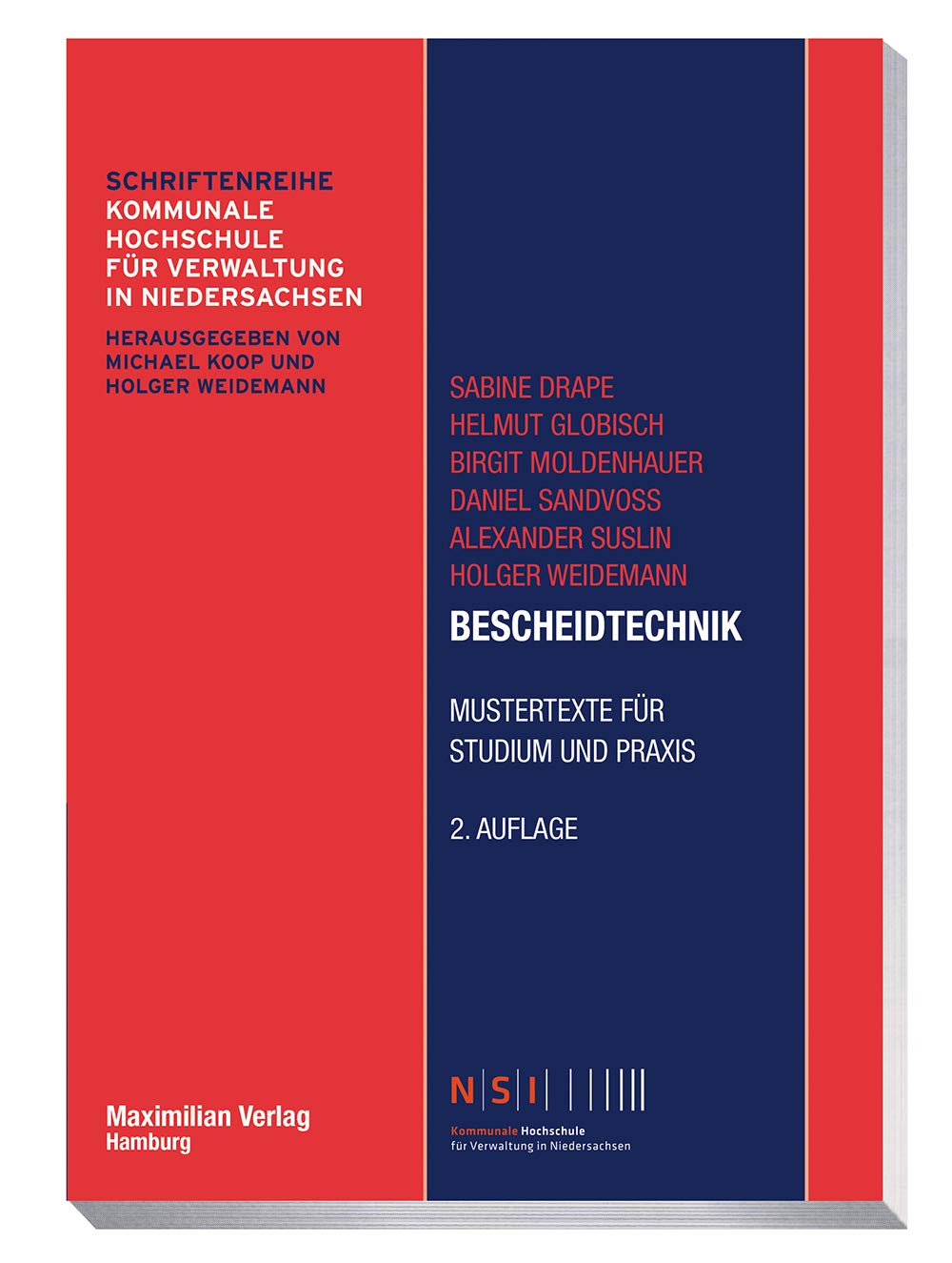 Bescheidtechnik: Mustertexte für Studium und Praxis (NSI-Schriftenreihe) Law