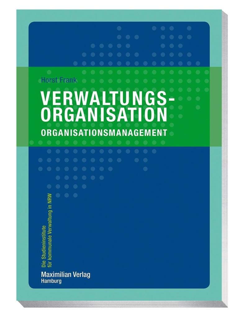 Verwaltungsorganisation Law Books