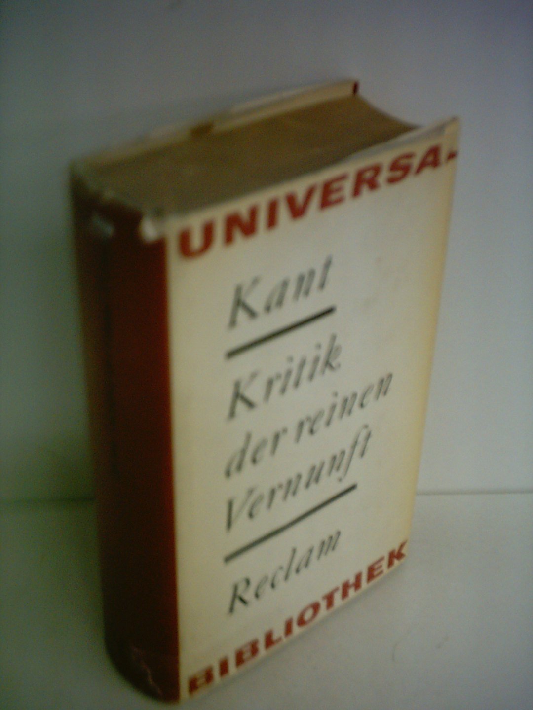 Immanuel Kant: Kritik der reinen Vernunft Books