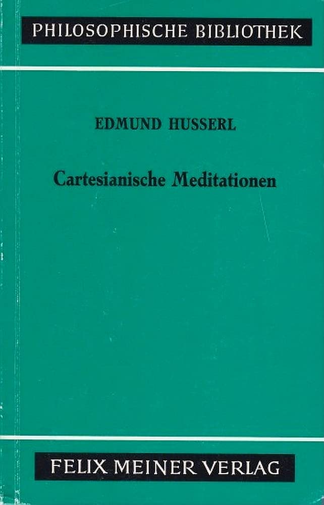 Cartesianische Meditationen. Books