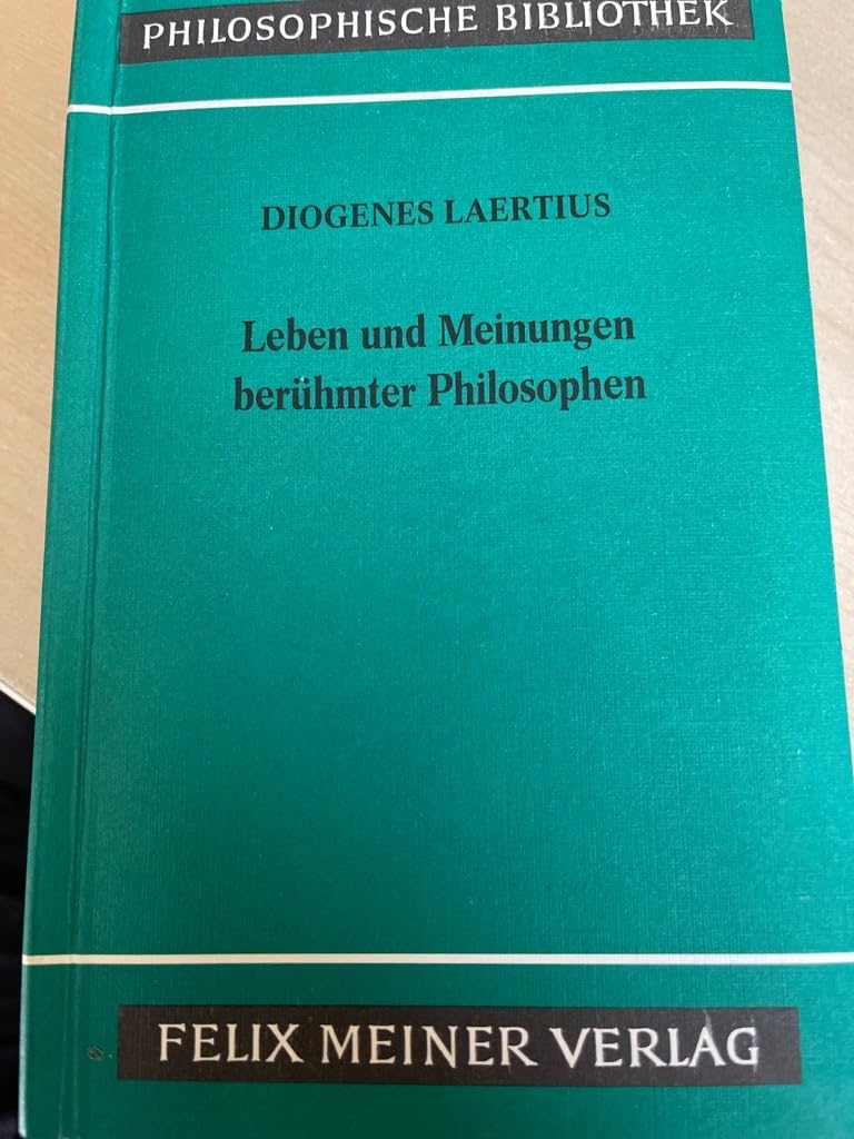 Product Image: Leben und Meinungen berühmter Philosophen