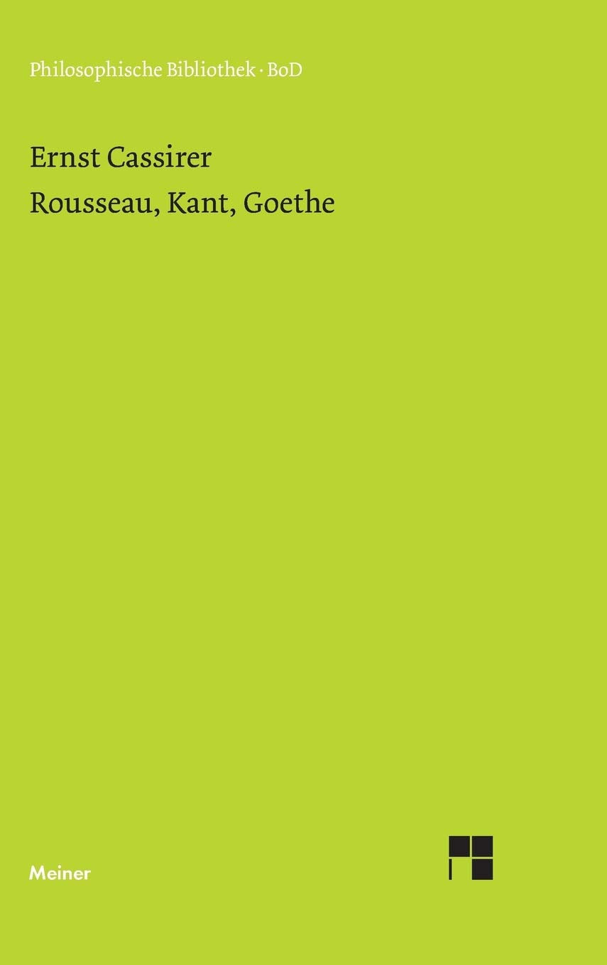 Product Image: Rousseau, Kant, Goethe