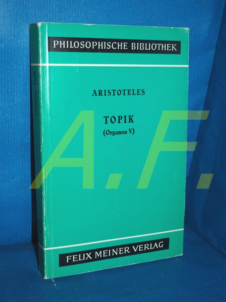 Philosophische Bibliothek, Bd.12: Topik Philosophy