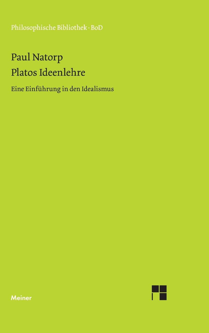 Product Image: Platos Ideenlehre