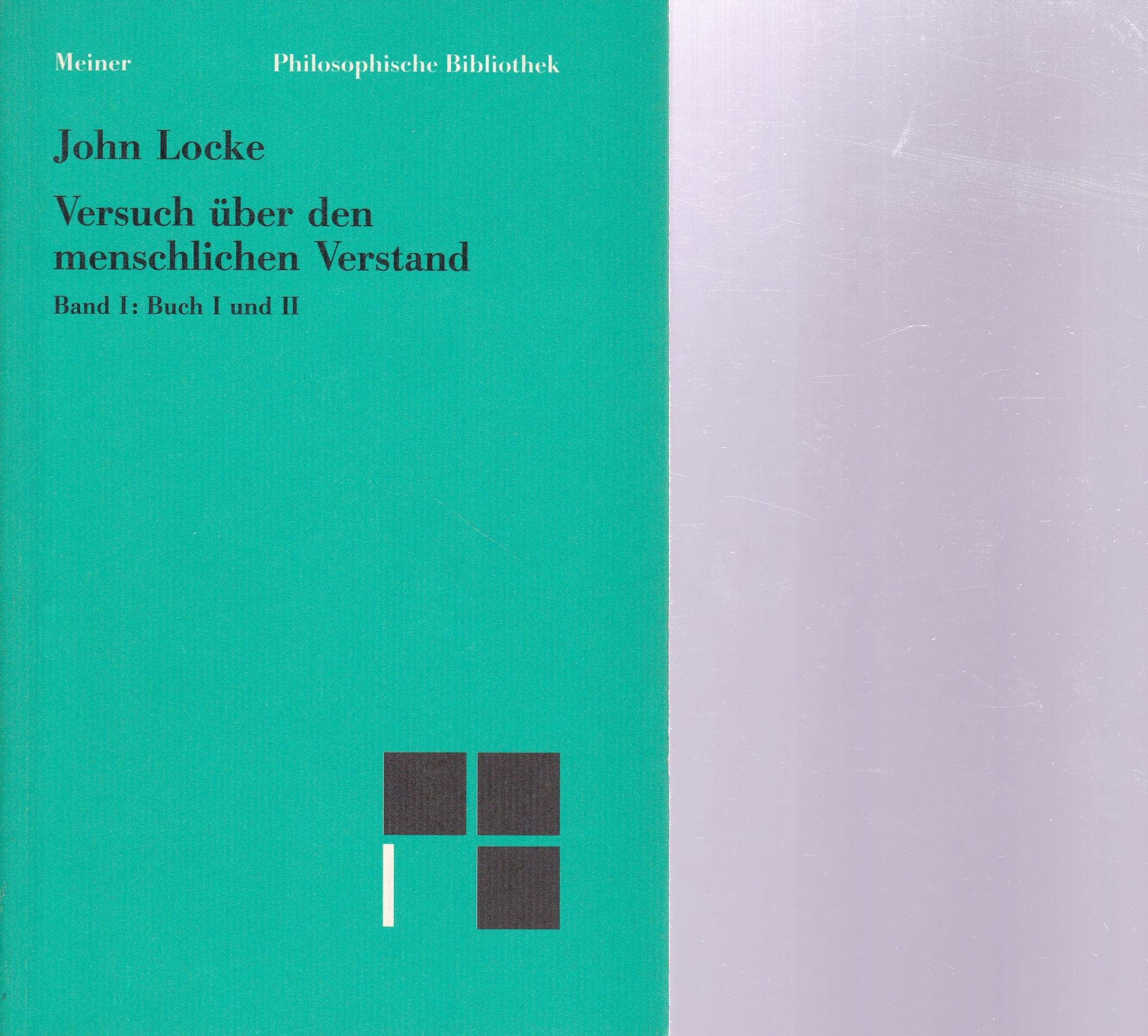 Versuch über den menschlichen Verstand 1 Philosophy