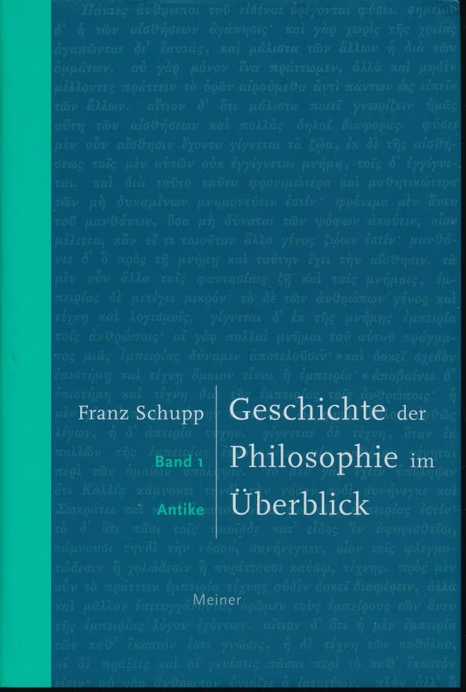 Geschichte der Philosophie im Überblick: Bd.1: Antike / Bd.2: Christliche Antike und Mittelalter / Bd.3: Neuzeit Philosophy