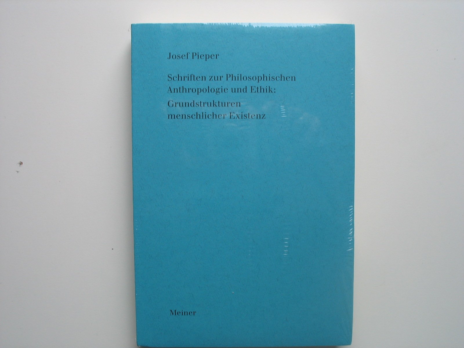 Schriften zur Philosophischen Anthropologie und Ethik: Grundstrukturen menschlicher Existenz book