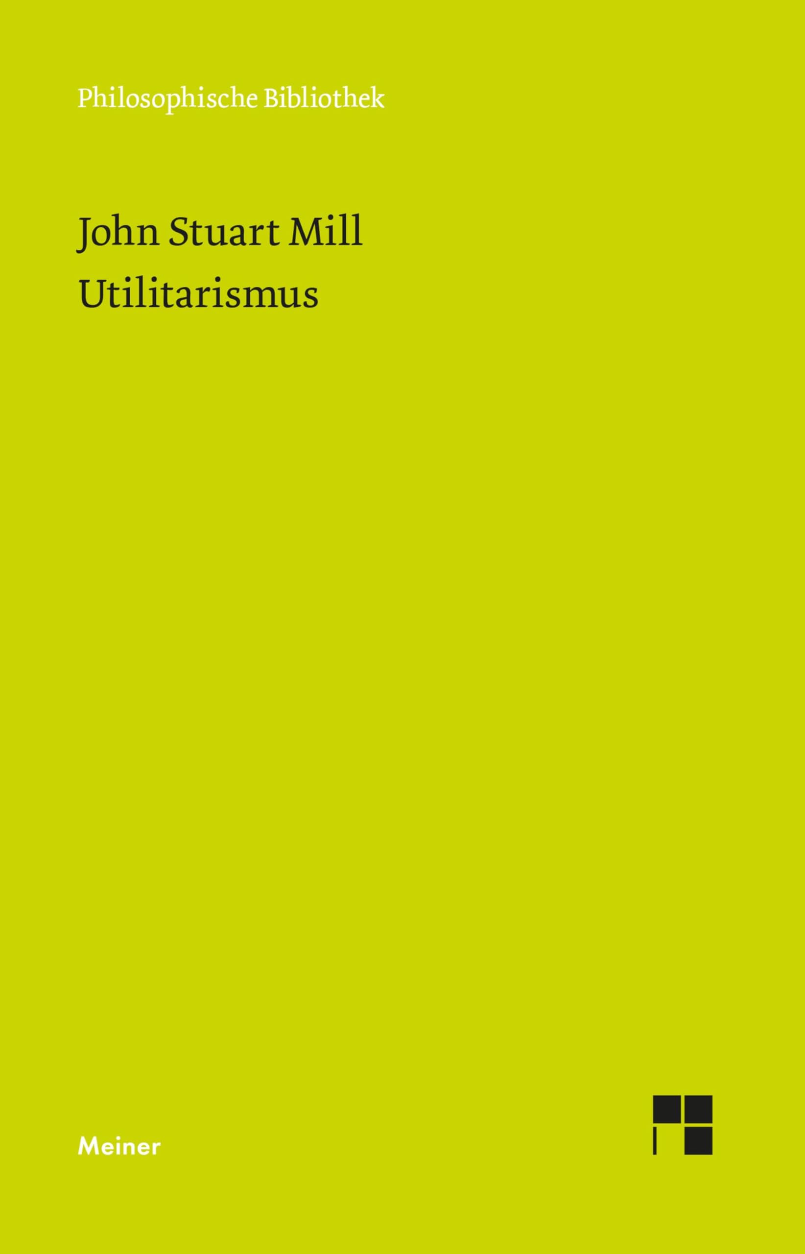 Utilitarismus Philosophy Books