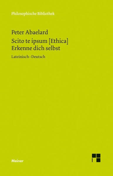 Scito te ipsum . Erkenne dich selbst: Deutsch-Lateinisch (Philosophische Bibliothek) Philosophy