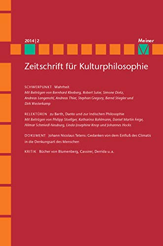 Wahrheit (Zeitschrift für Kulturphilosophie) Books