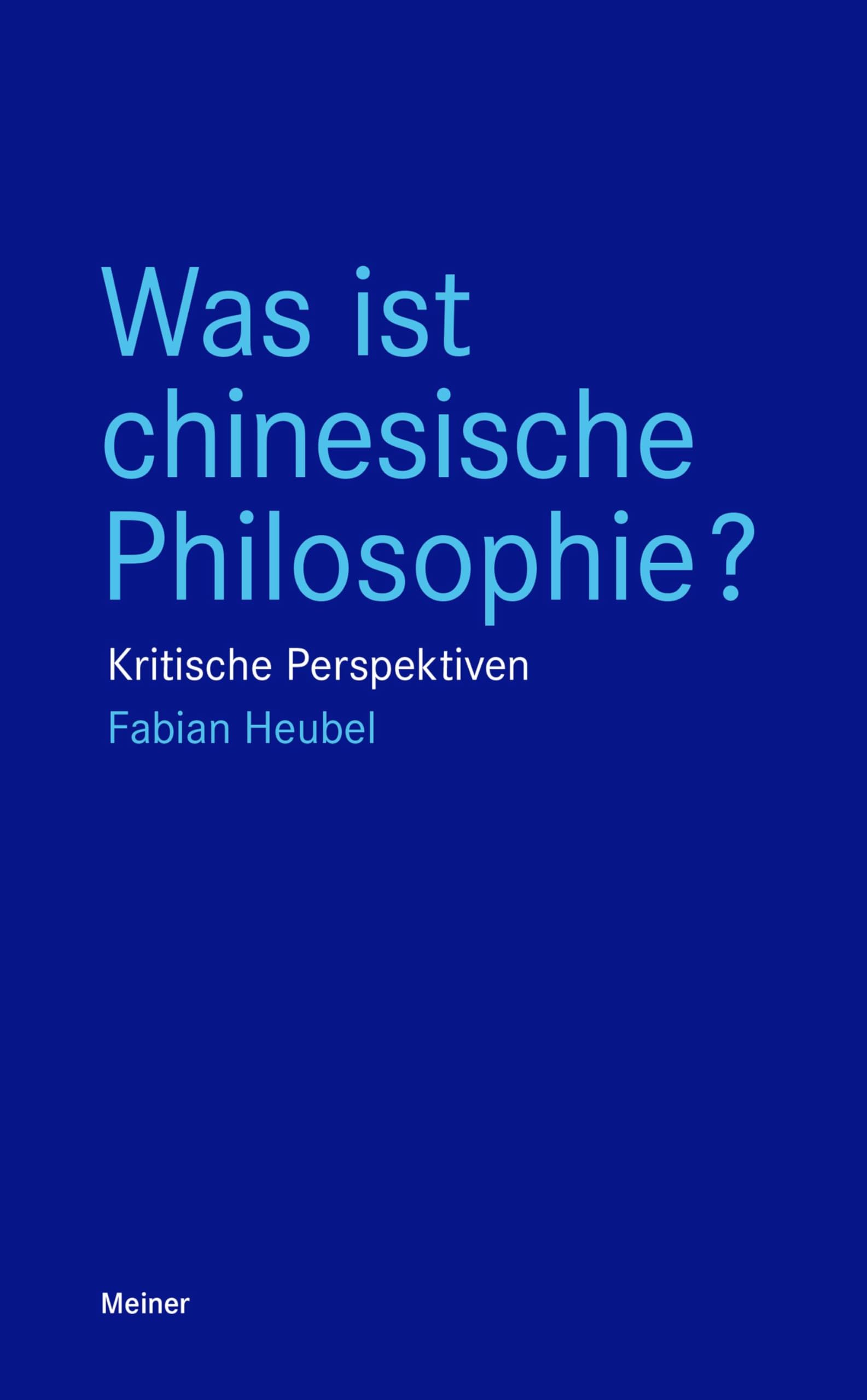 Was ist chinesische Philosophie? Philosophy