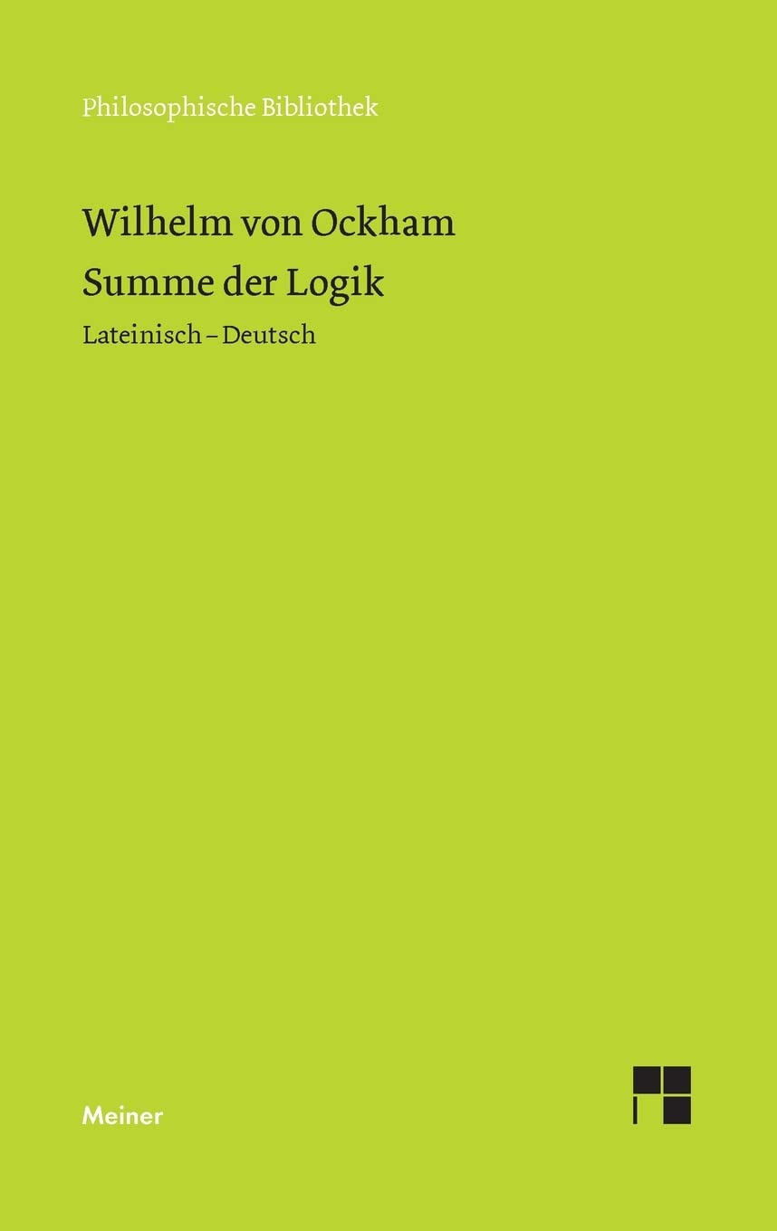 Product Image: Summe der Logik / Summa logica