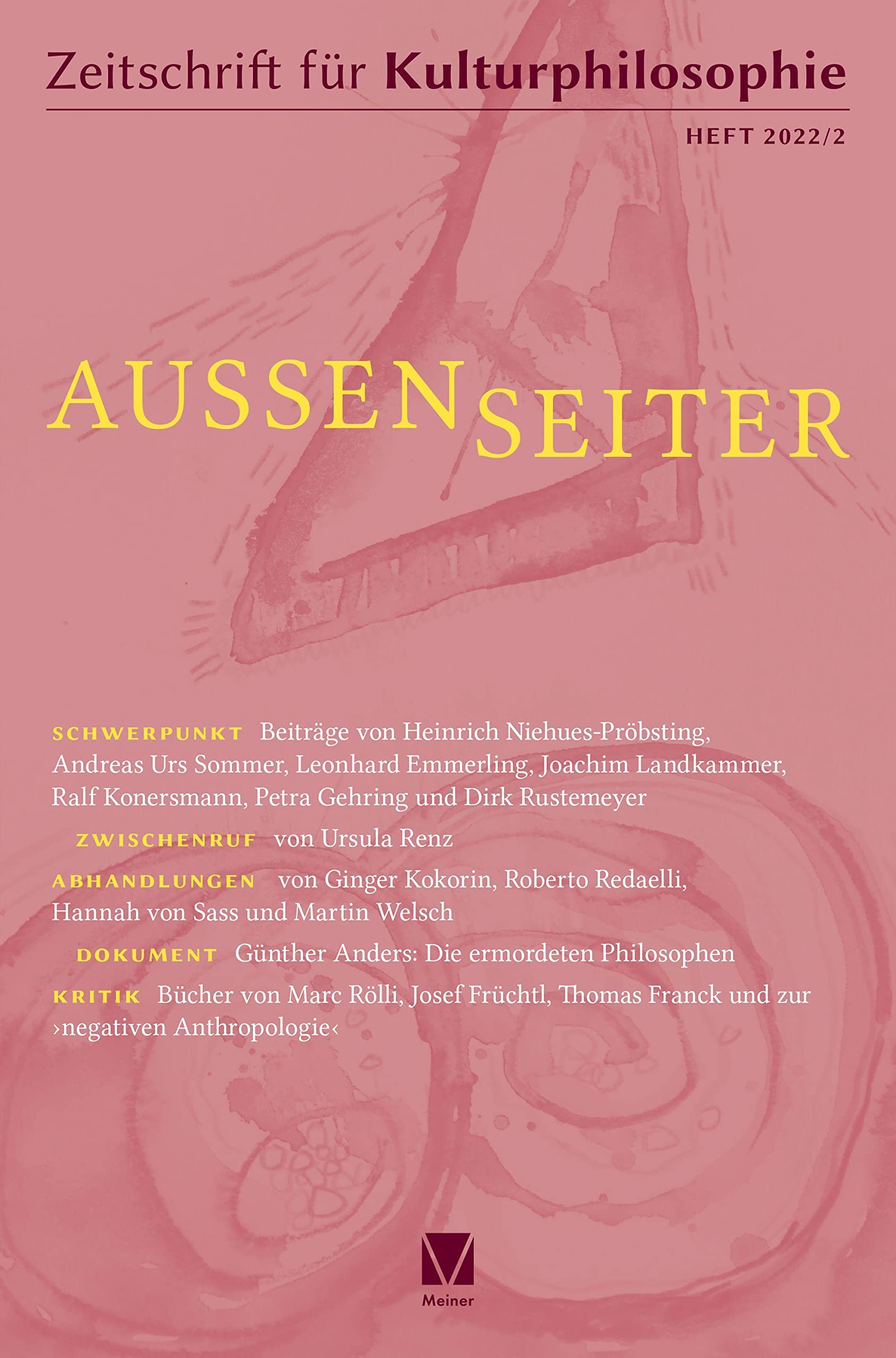 Außenseiter (Zeitschrift für Kulturphilosophie) Philosophy