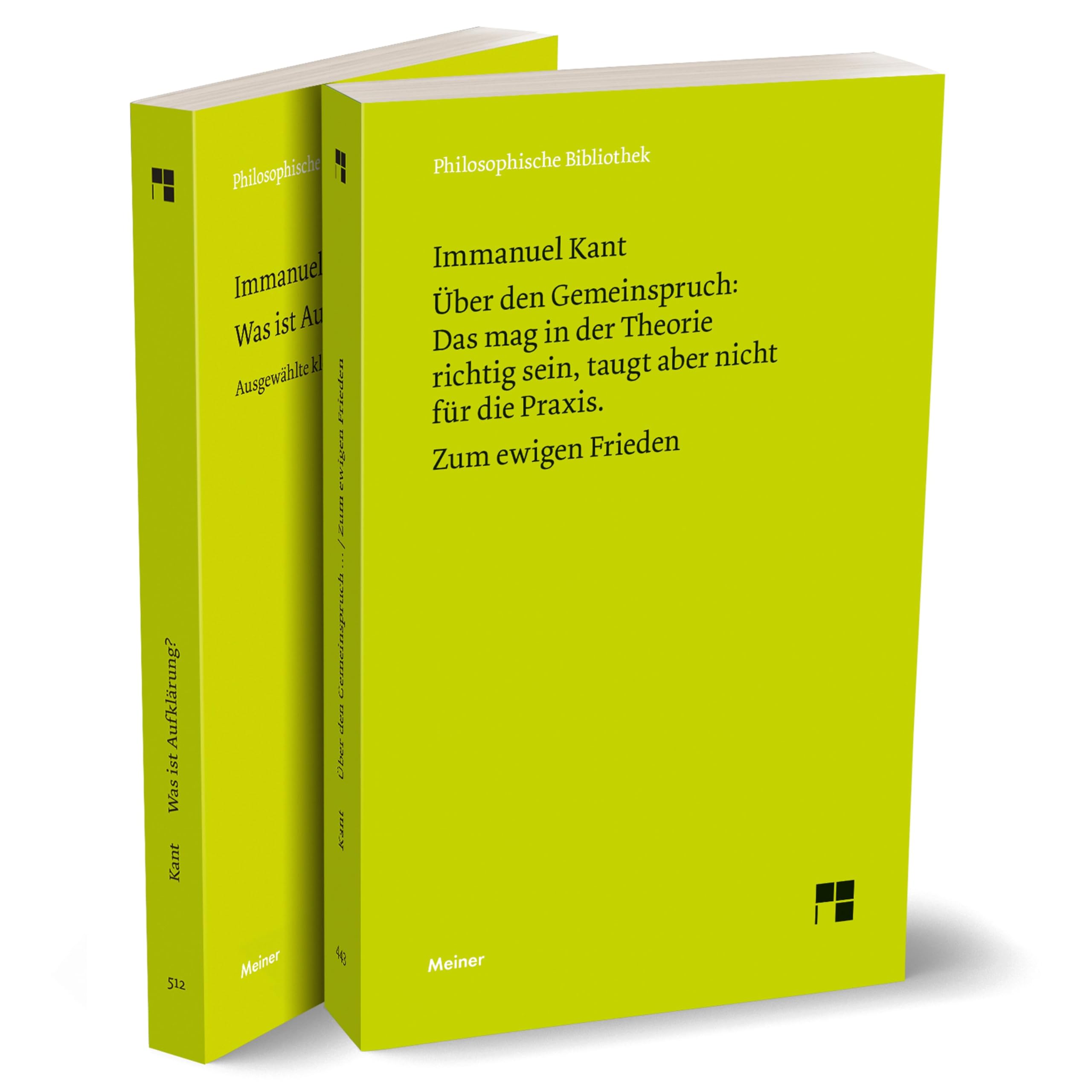 Kleine Schriften (Set) (Philosophische Bibliothek) Philosophy