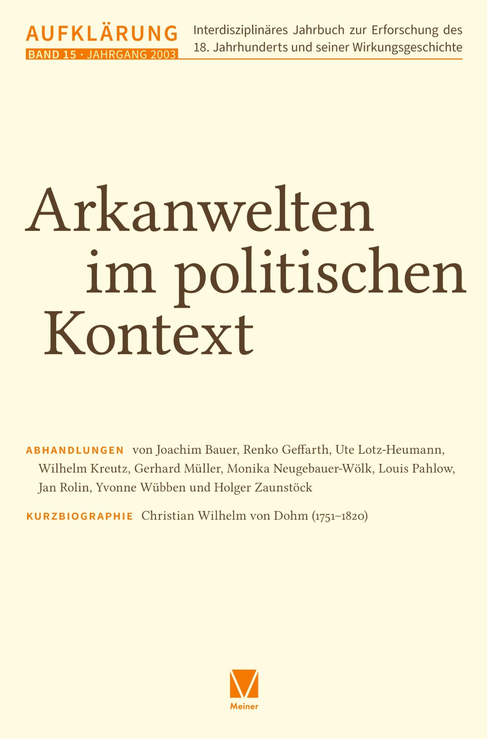 Arkanwelten im politischen Kontext Philosophy
