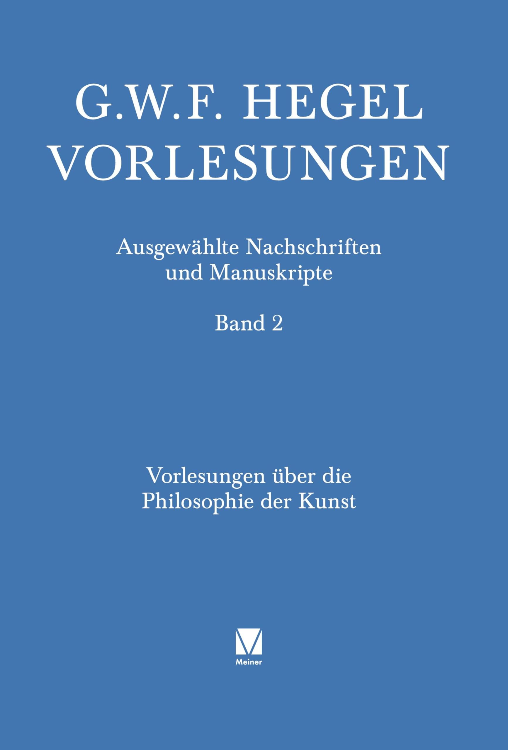 Vorlesungen über die Philosophie der Kunst Philosophy