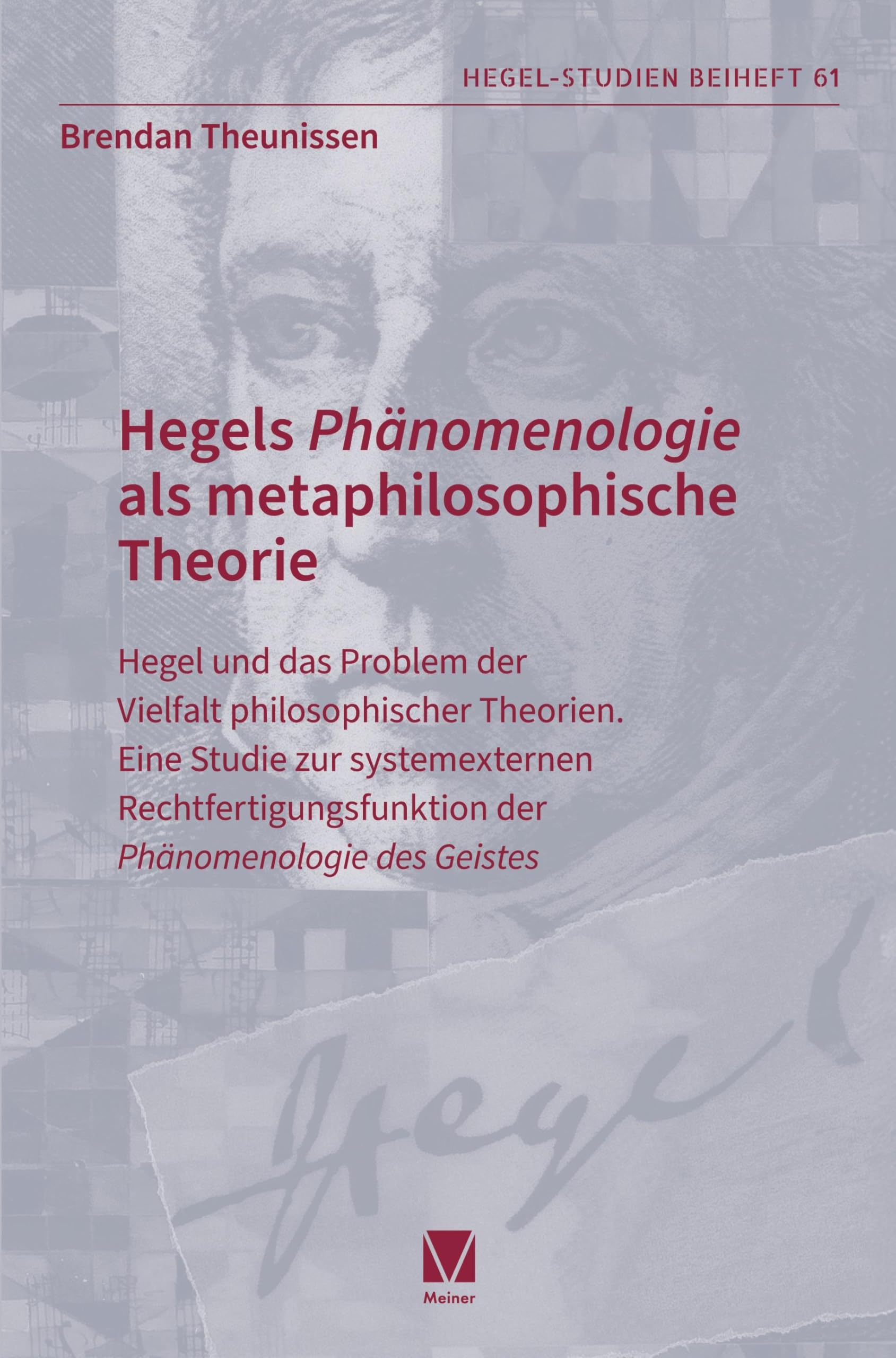 Hegels 'Phänomenologie' als metaphilosophische Theorie Philosophy