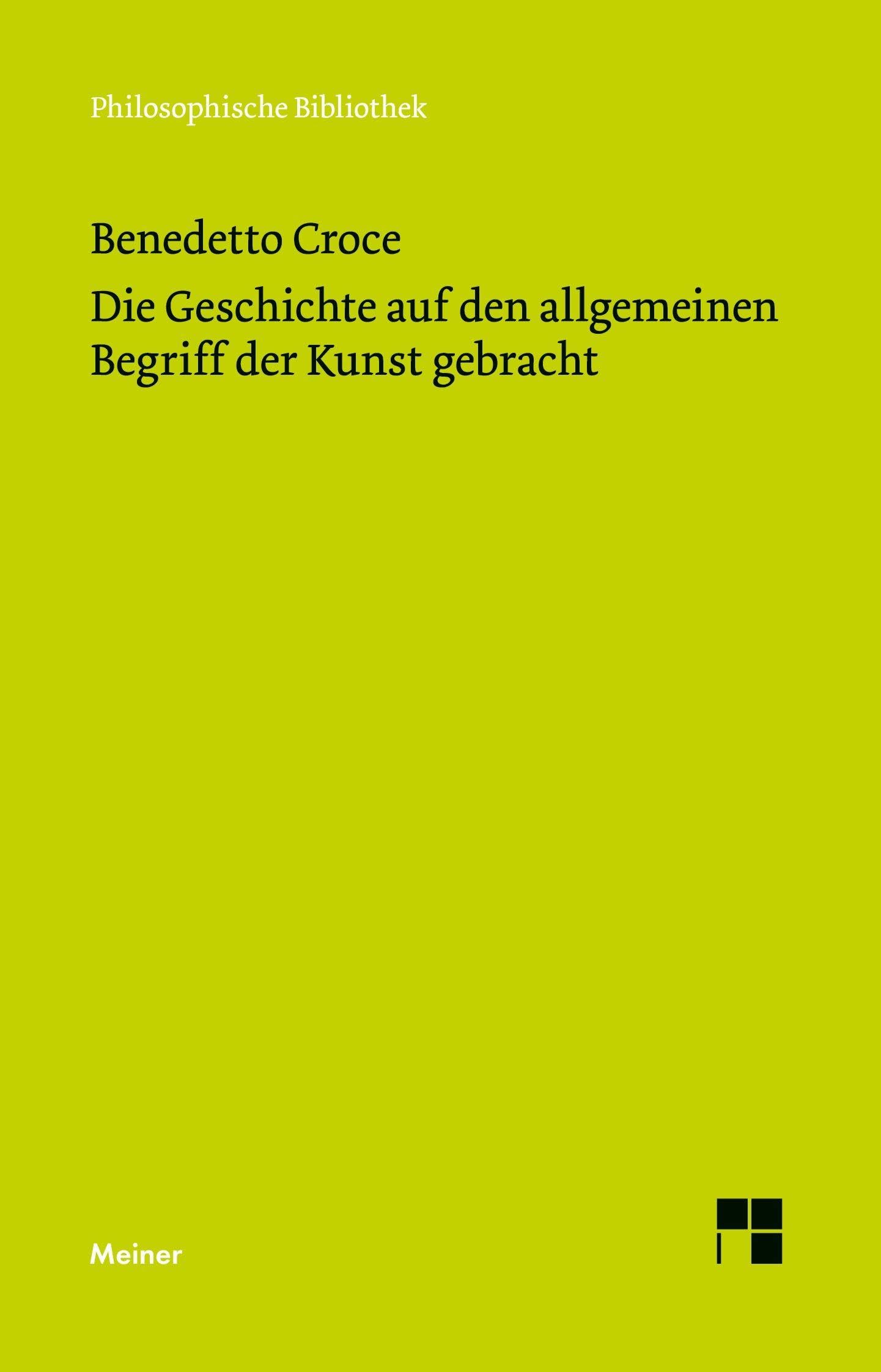 Die Geschichte auf den allgemeinen Begriff der Kunst gebracht Philosophy