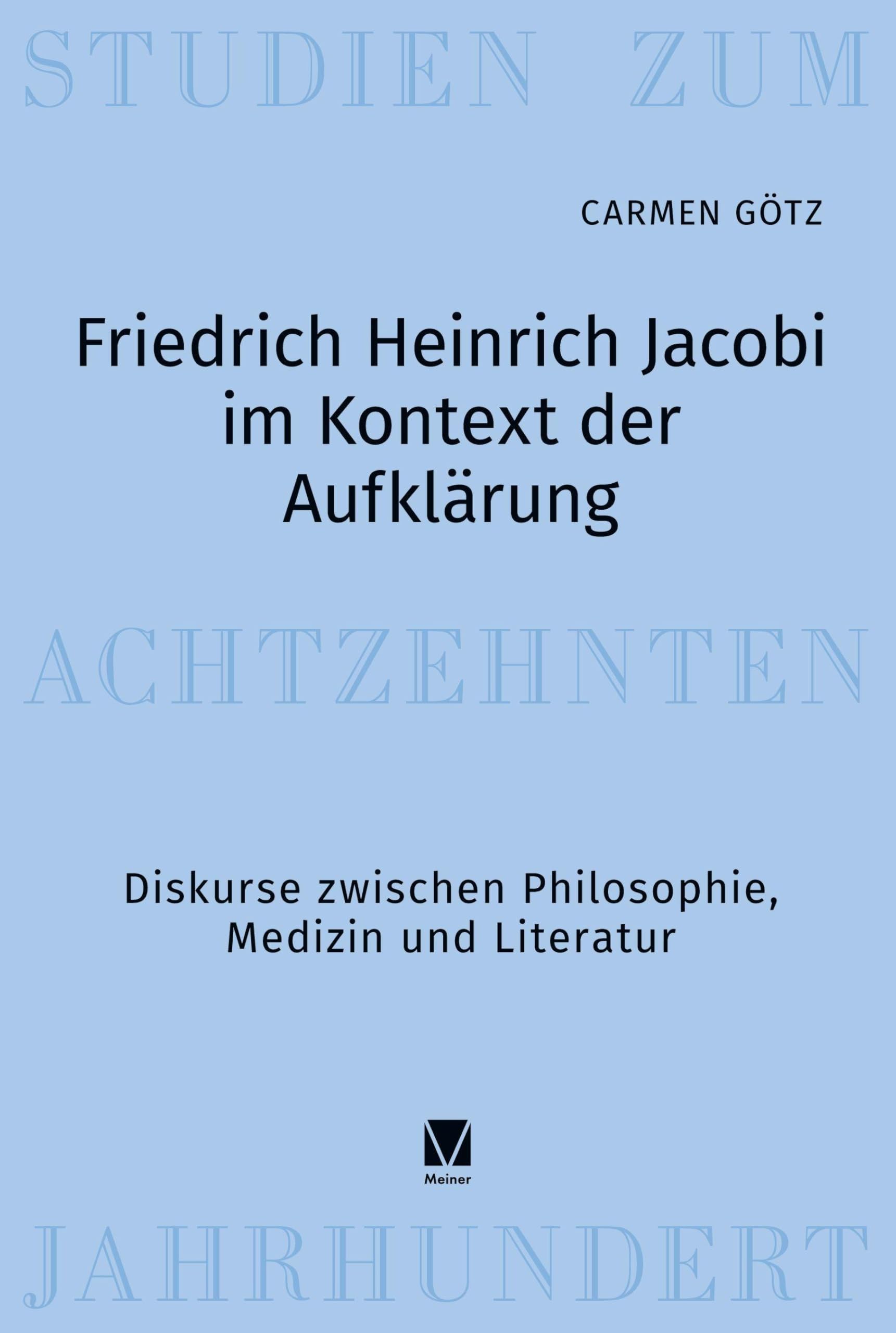 Friedrich Heinrich Jacobi im Kontext der Aufklärung Philosophy