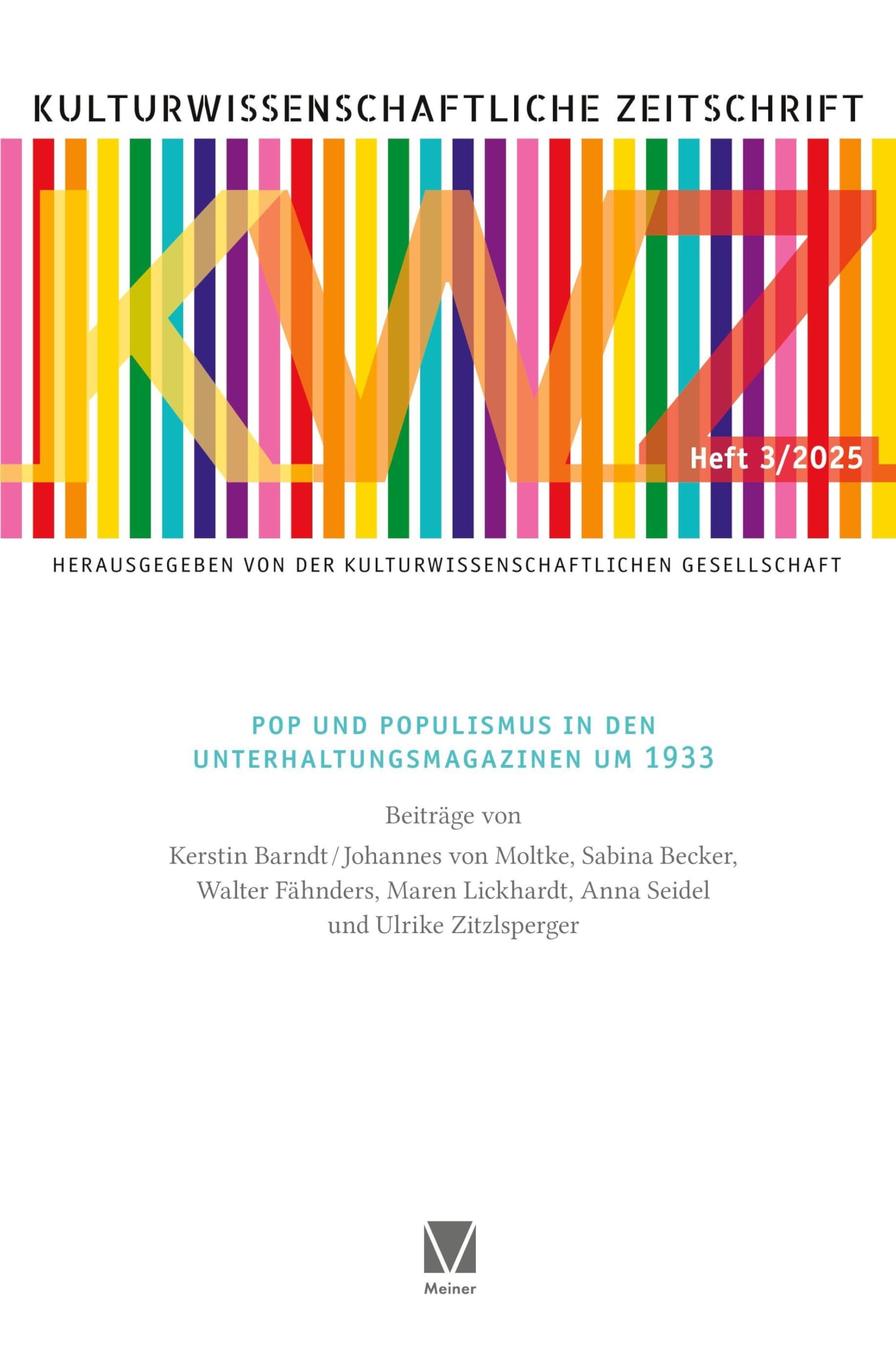 Pop und Populismus in den Unterhaltungsmagazinen um 1933 Philosophy