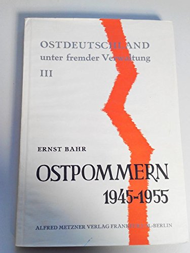 Product Image: Ostpommern unter polnischer Verwaltung