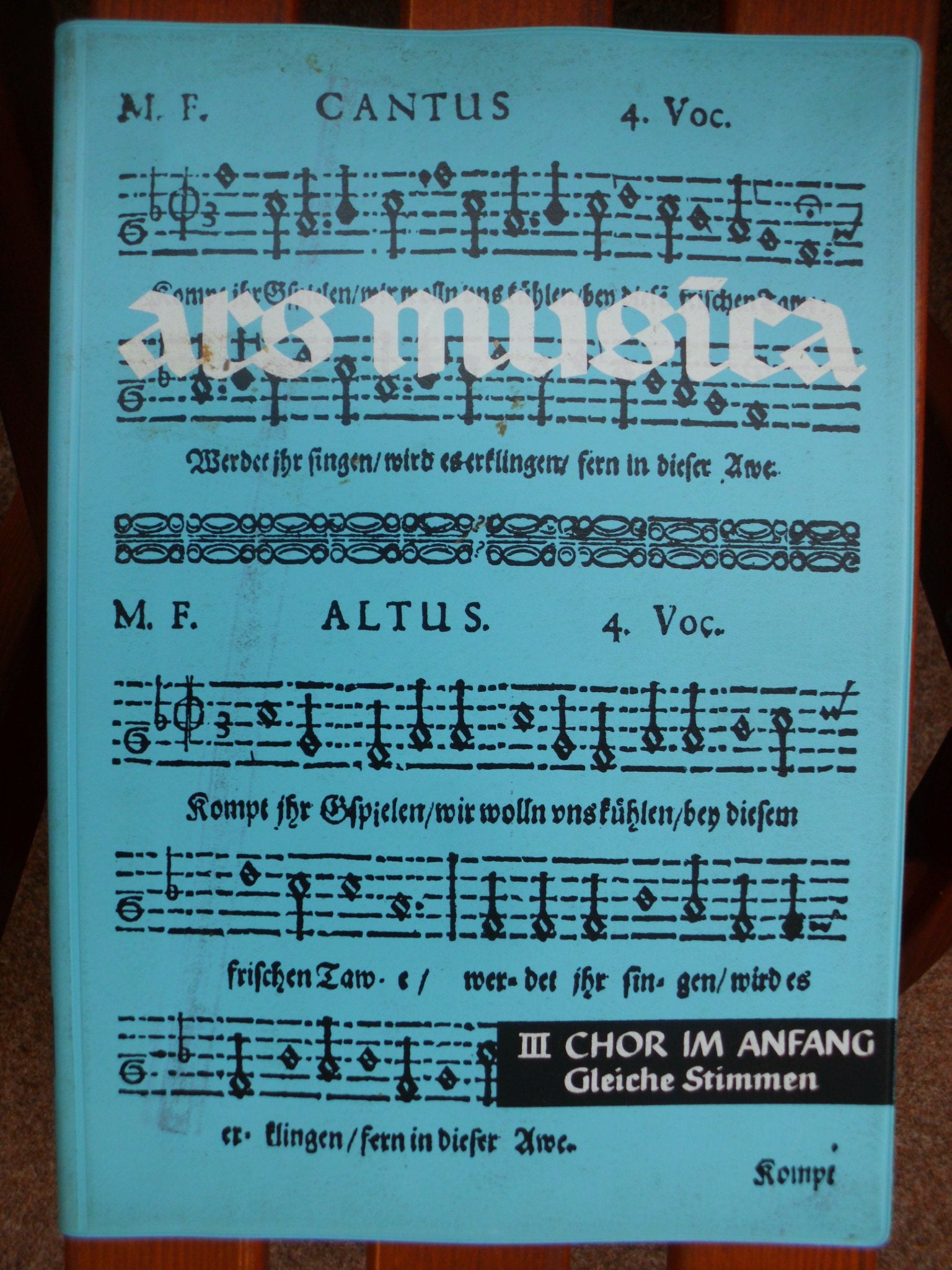 Ars Musica: Chor im Anfang. Band 3. Frauenchor/Kinderchor. Sheet Music