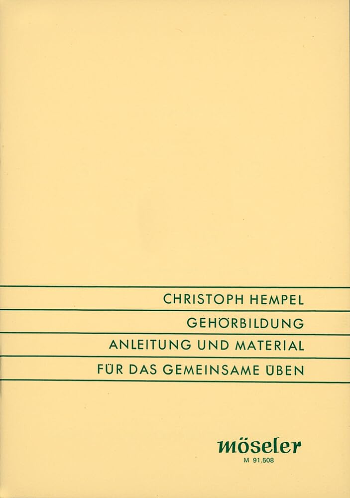 Gehörbildung: Anleitung und Material für das gemeinsame Üben Education & Training
