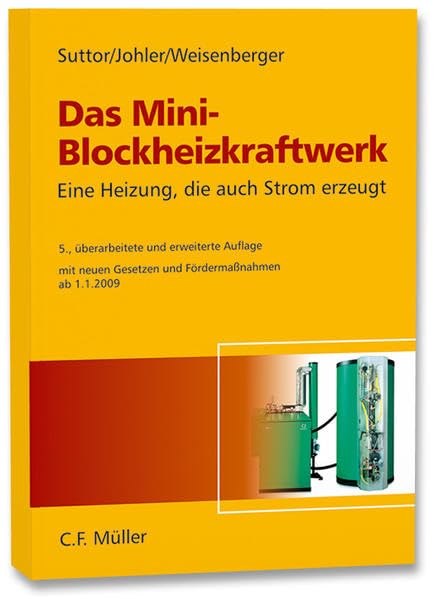 Das Mini-Blockheizkraftwerk Business, Finance & Career
