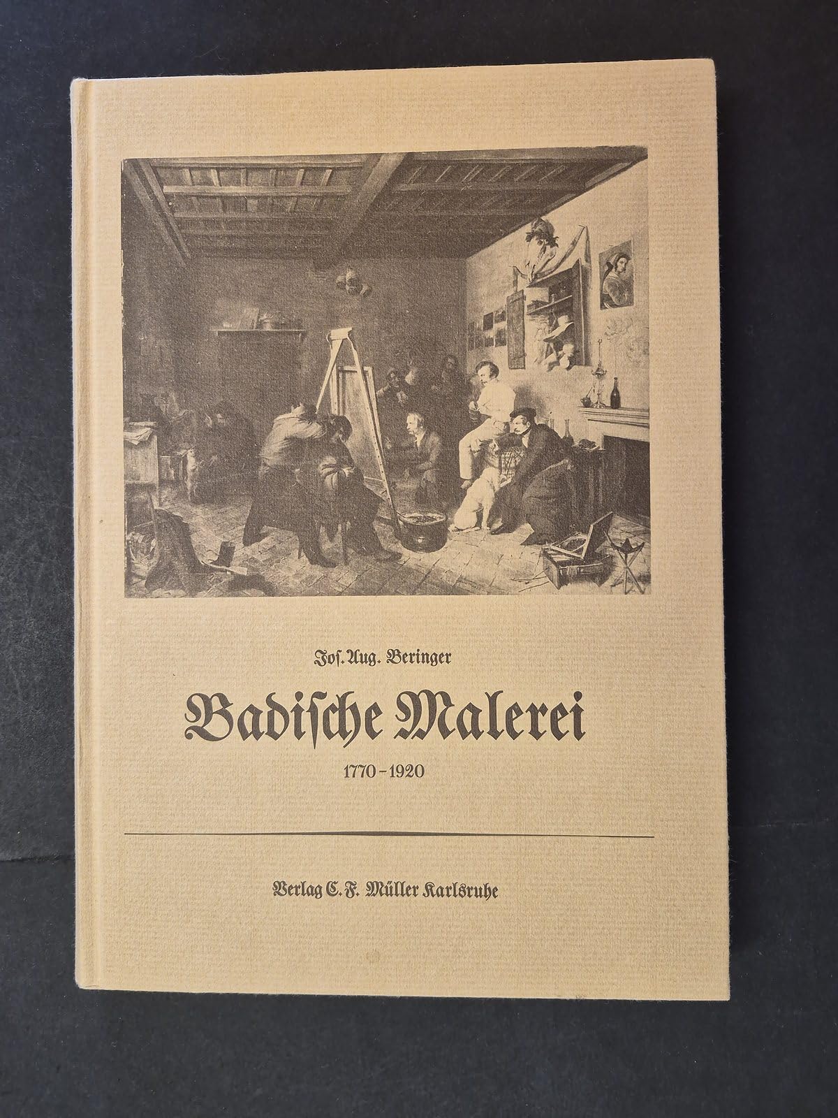 Badische Malerei 1770-1920 Beringer, Josef A and Theilmann, Rudolf book