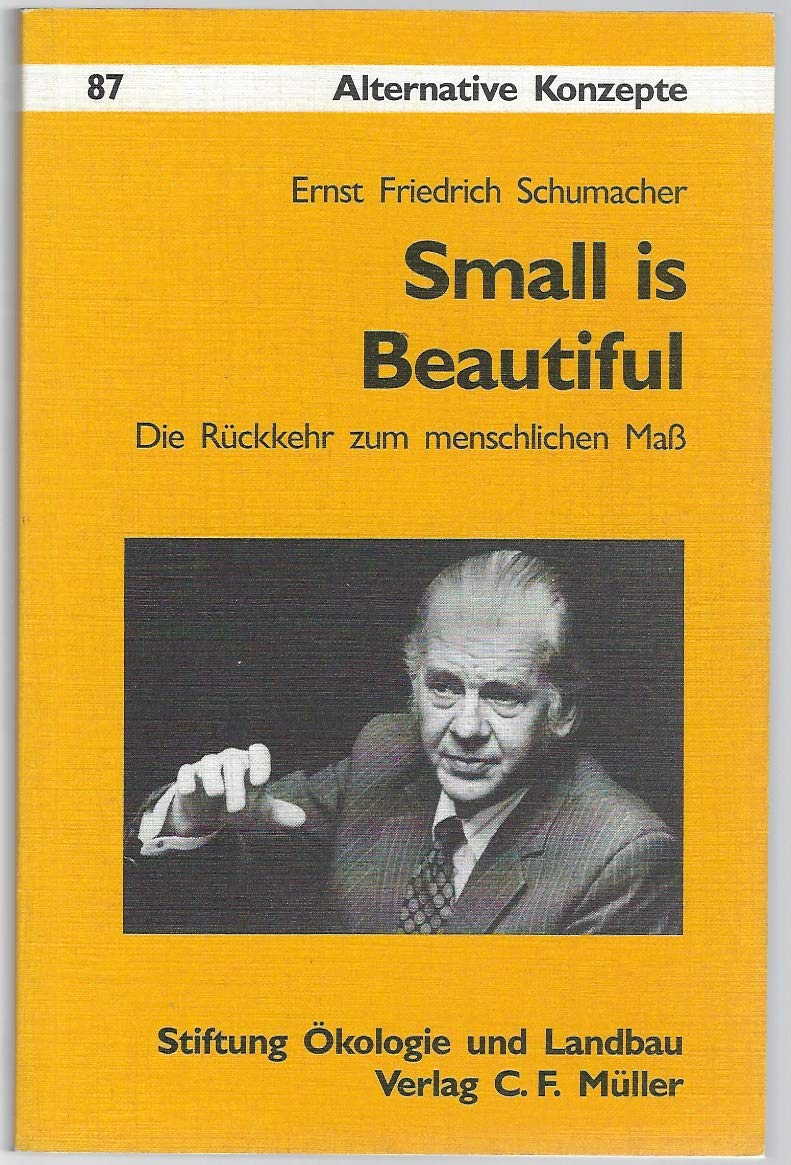 Small is Beautiful: Die Rückkehr zum menschlichen Mass (Alternative Konzepte) Politics & History