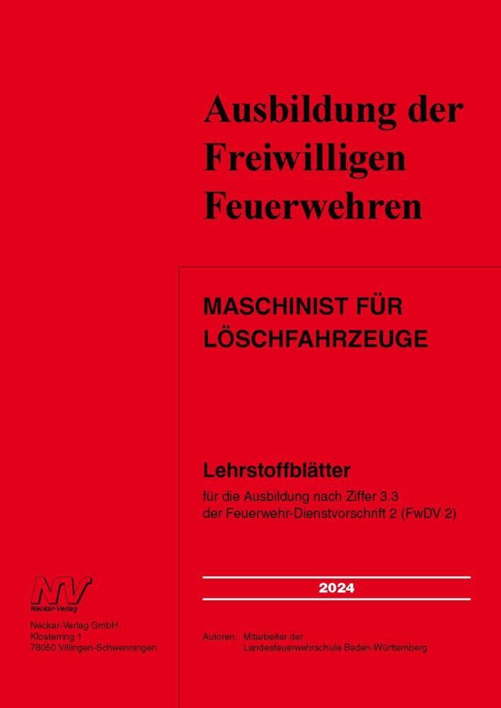 Maschinist für Löschfahrzeuge Law