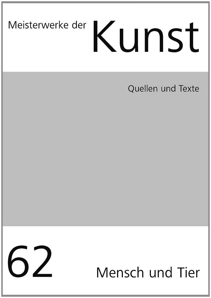 Meisterwerke der Kunst: Quellen und Texte 2014 book
