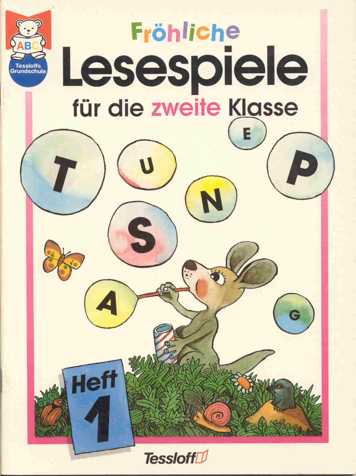 Fröhliche Lesespiele für die zweite Klasse, H.1 Books