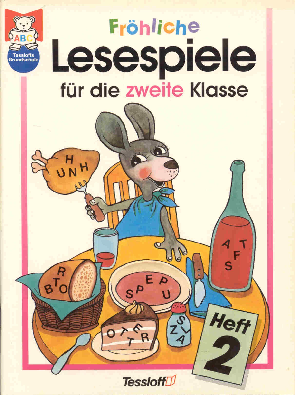 Fröhliche Lesespiele für die zweite Klasse 2 Books