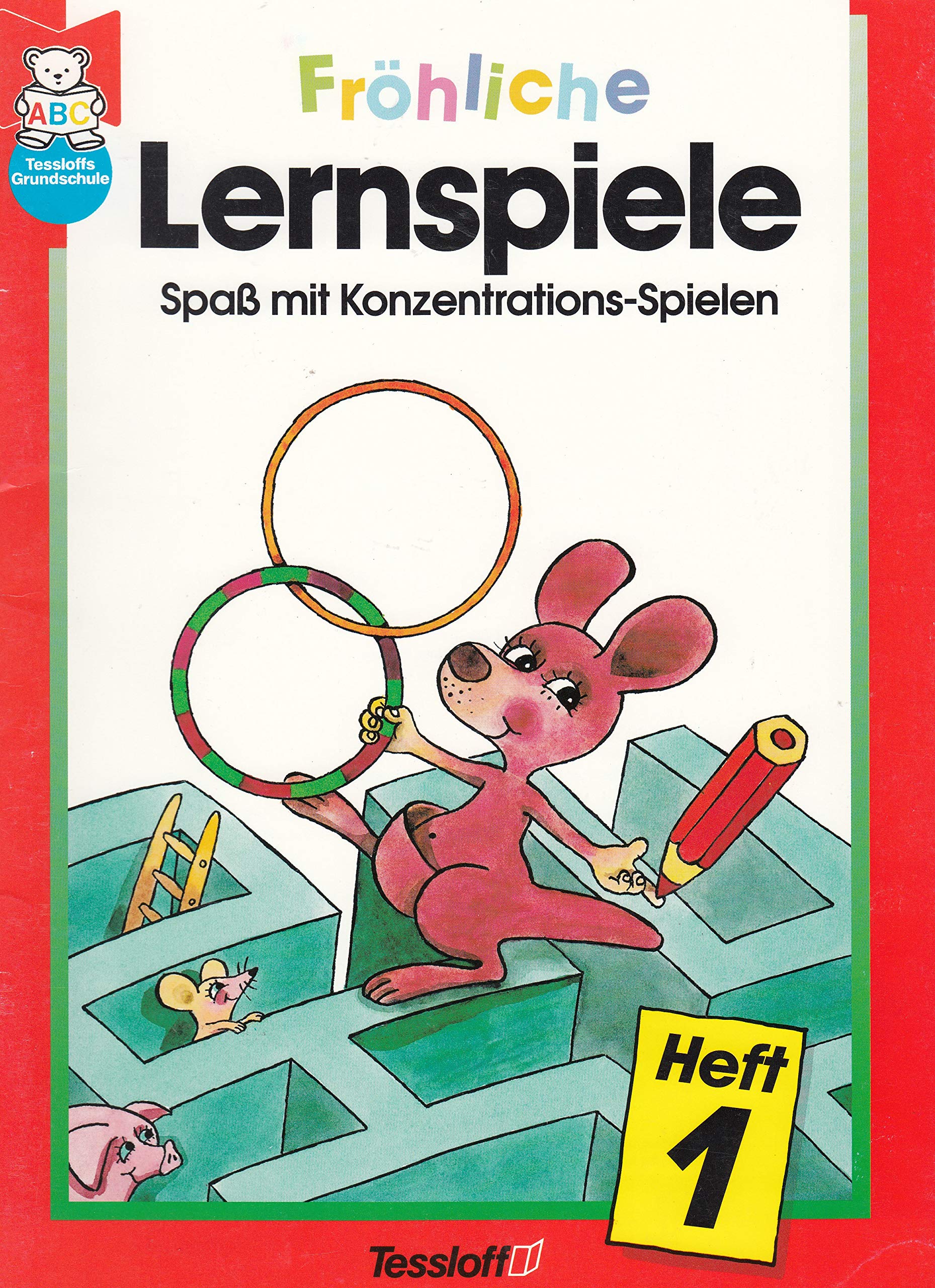 Fröhliche Lernspiele, Spaß mit Konzentrations-Spielen, H.1 Books