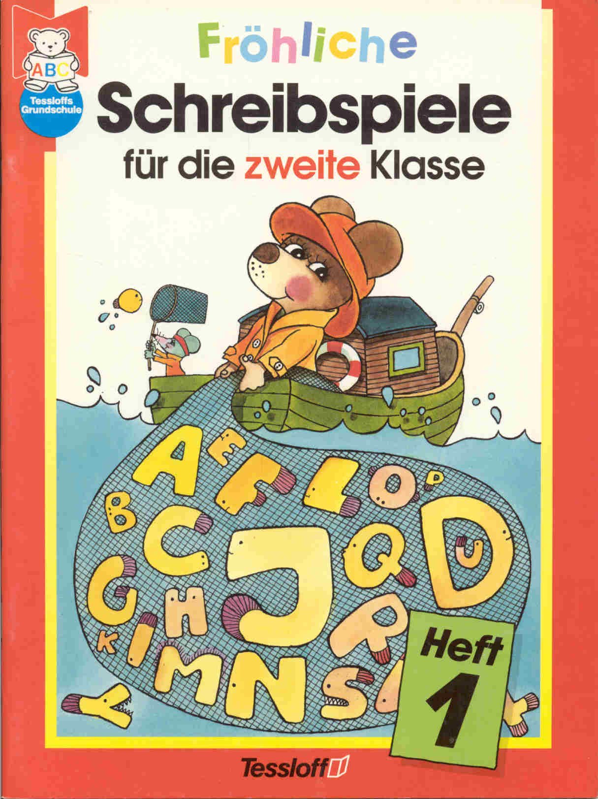 Fröhliche Schreibspiele für die zweite Klasse, H.1 Books