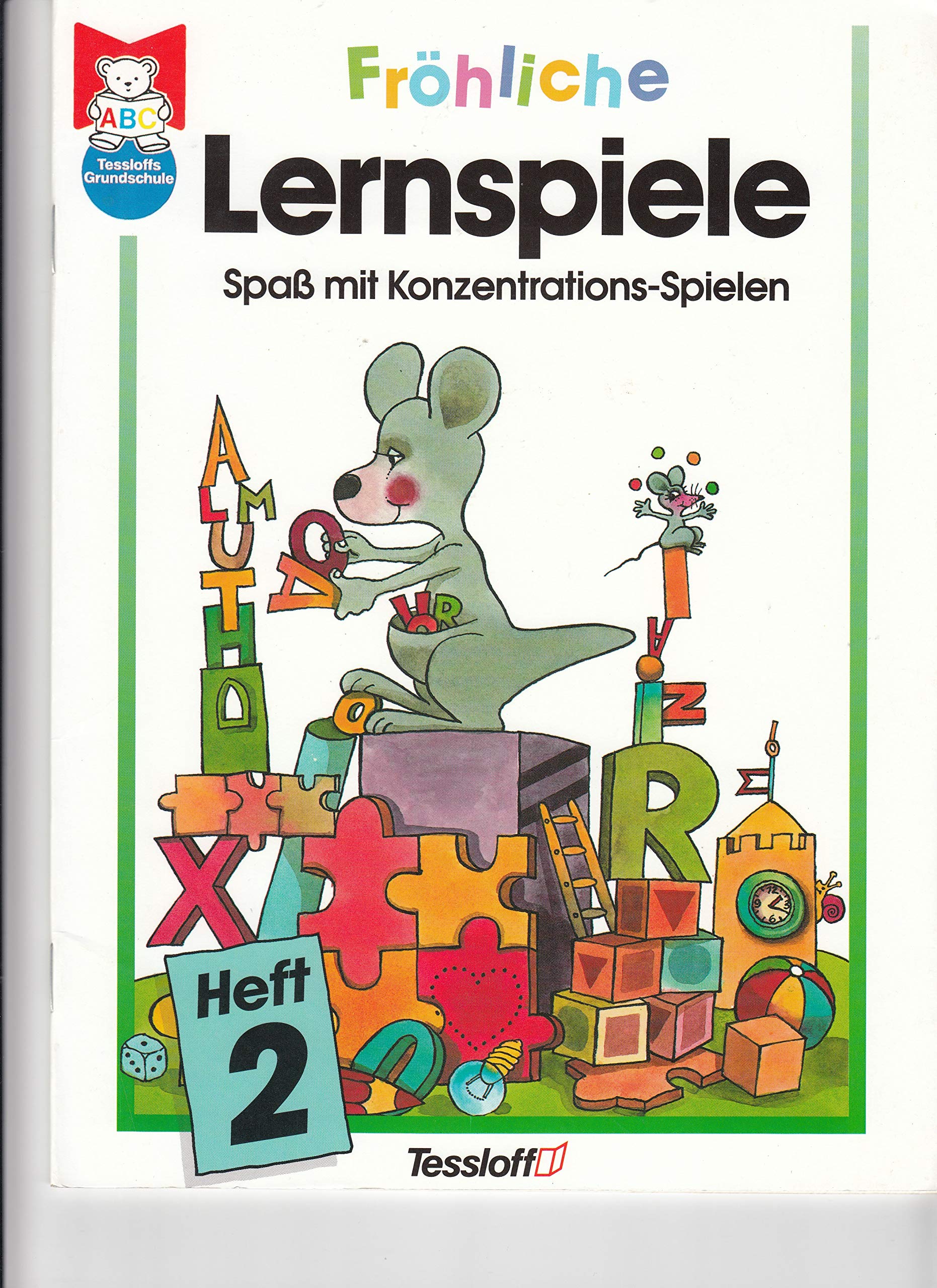 Fröhliche Lernspiele, Spaß mit Konzentrations-Spielen, H.2 Books