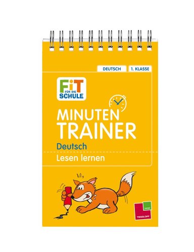 Minutentrainer - 1. Klasse. Deutsch: Deutsch lesen lernen Study Guides