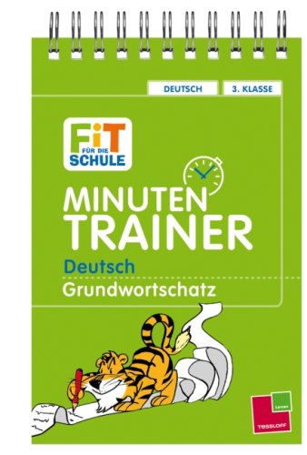 Minutentrainer - 3. Klasse Deutsch. Grundwortschatz Study Guides
