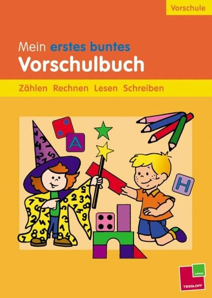 Mein erstes buntes Vorschulbuch: Zählen Rechnen Lesen Schreiben (Vorschule) Study Guides