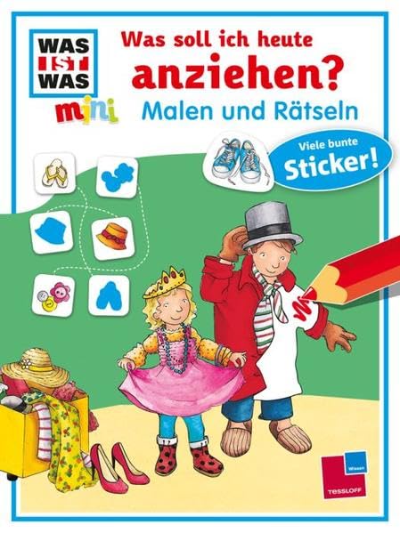 WAS IST WAS mini Malen und Rätseln Was soll ich heute anziehen? Leisure, Home & Garden