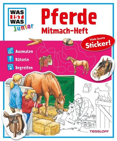 Mitmach-Heft Pferde: Ausmalen, Rätseln, Begreifen Social Sciences