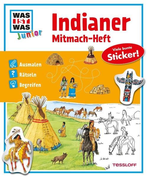 Mitmach-Heft Indianer Social Sciences