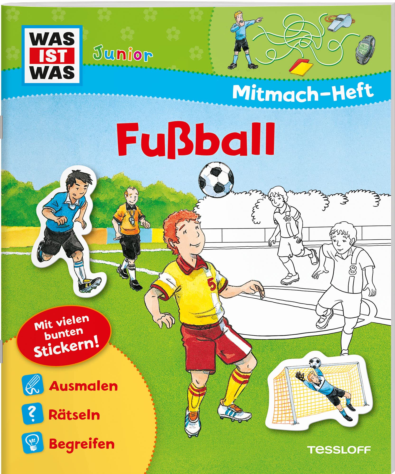 Product Image: Mitmach-Heft Fußball