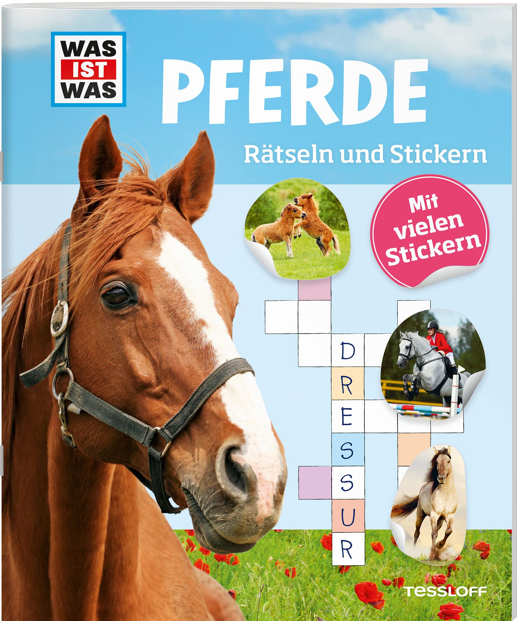 WAS IST WAS Rätseln und Stickern: Pferde Tiptoi & Games
